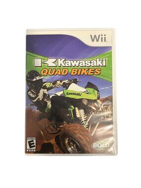 Kawasaki Quad Bikes Nintendo Wii Game With Case & Instruction Booklet